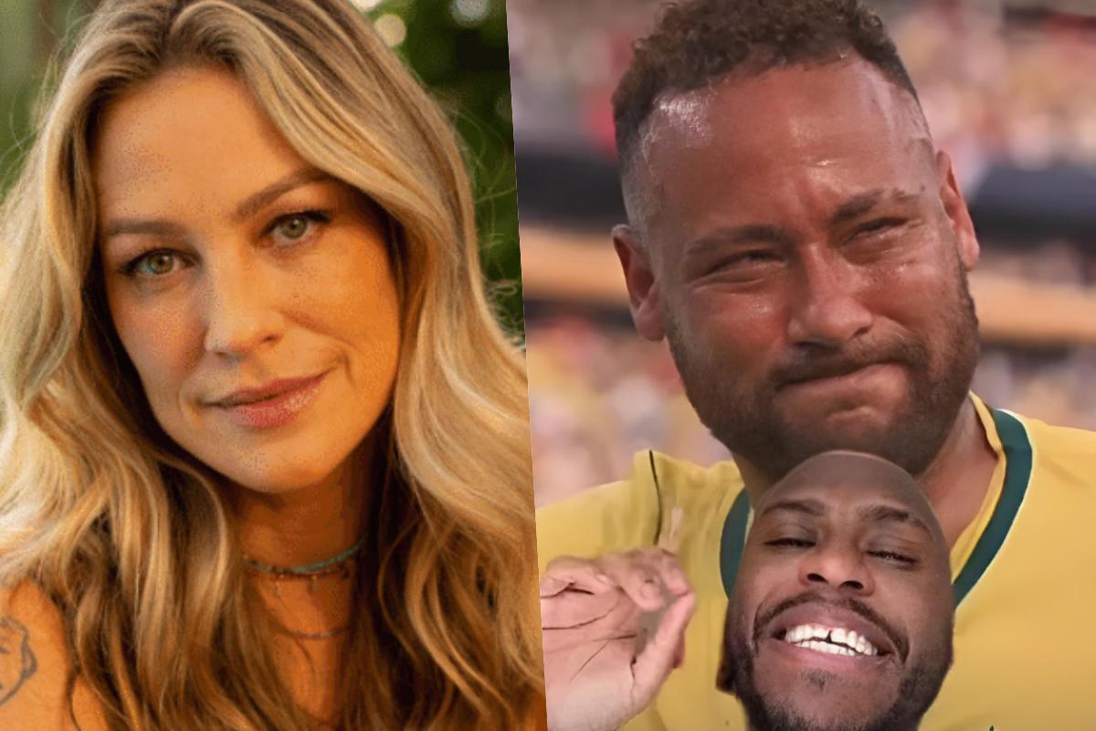 Luana Piovani, Neymar e Yuri Marçal Luana Piovani, Neymar e Yuri Marçal