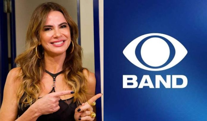 Luciana Gimenez e Band TV Luciana Gimenez e Band TV (Reprodução: Instagram @LucianaGimenez/Band TV)