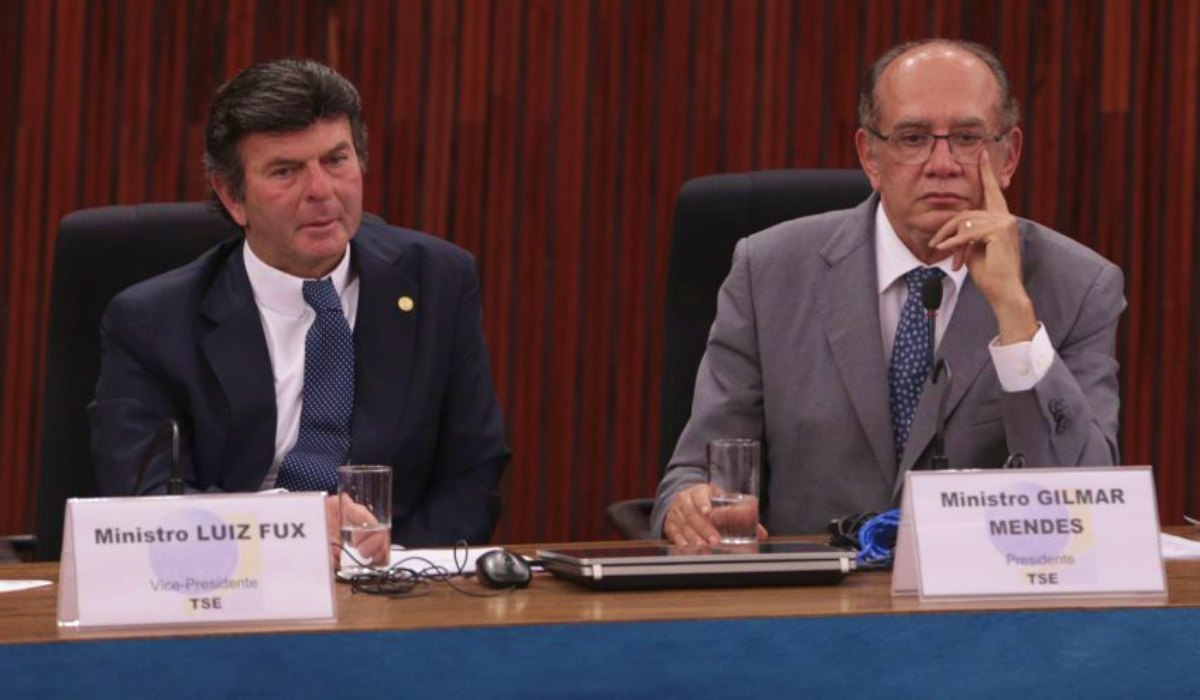 Luiz Fux e Gilmar Mendes Luiz Fux e Gilmar Mendes