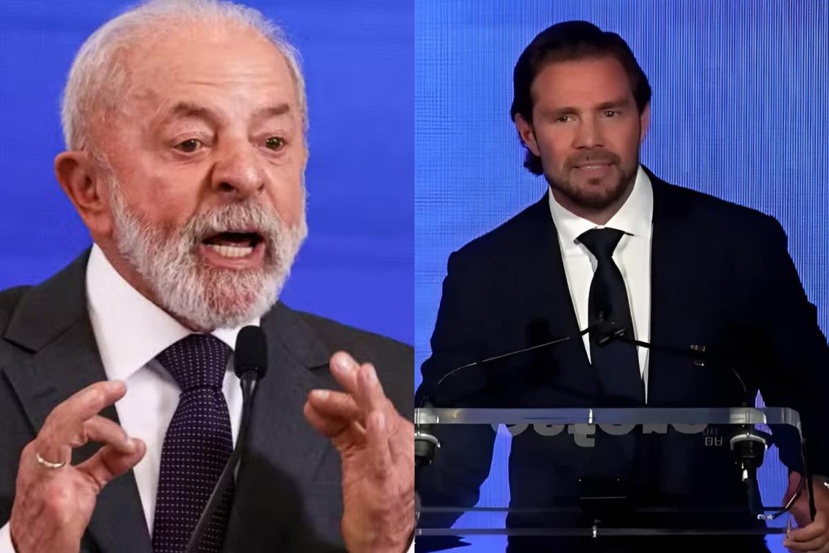 Lula e Daniel Vorcaro Lula e Daniel Vorcaro