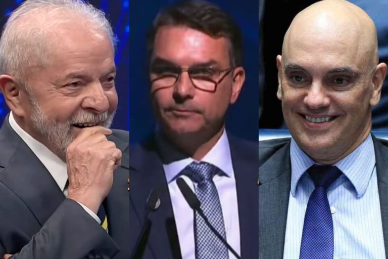 Lula afirma que Flávio tem “raiva” de Moraes por prisão de Bolsonaro