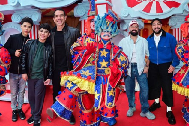 Marcus Buaiz com os filhos - Tiago Abravanel e Fernando