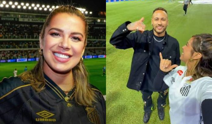 Naty Potira e Neymar Naty Potira e Neymar
