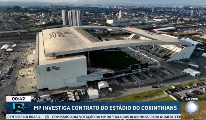 Neo Química Arena - Foto: Reprodução da Record TV