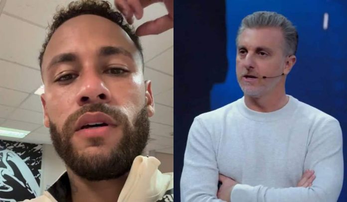 Neymar e Luciano Huck Neymar e Luciano Huck
