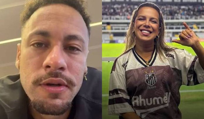 Neymar e Naty Potira Neymar e Naty Potira