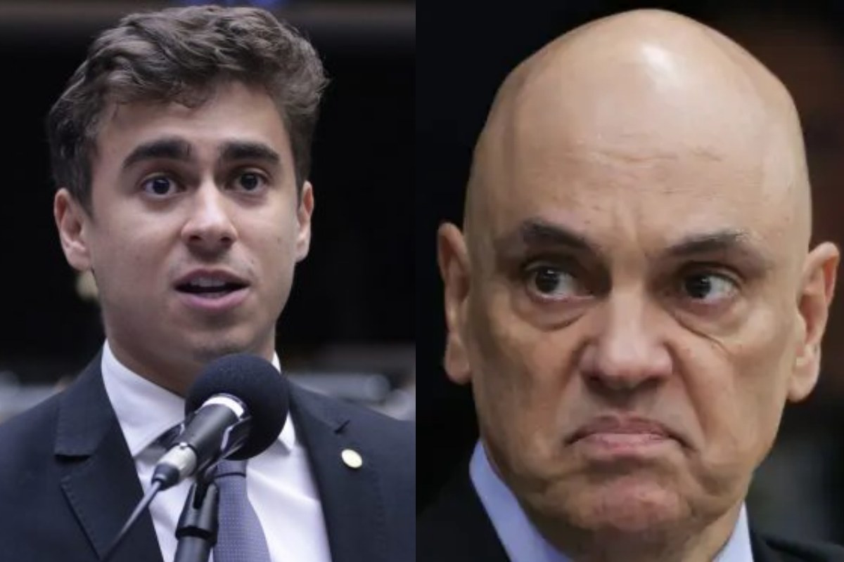 Nikolas Ferreira e Alexandre de Moraes Nikolas Ferreira e Alexandre de Moraes