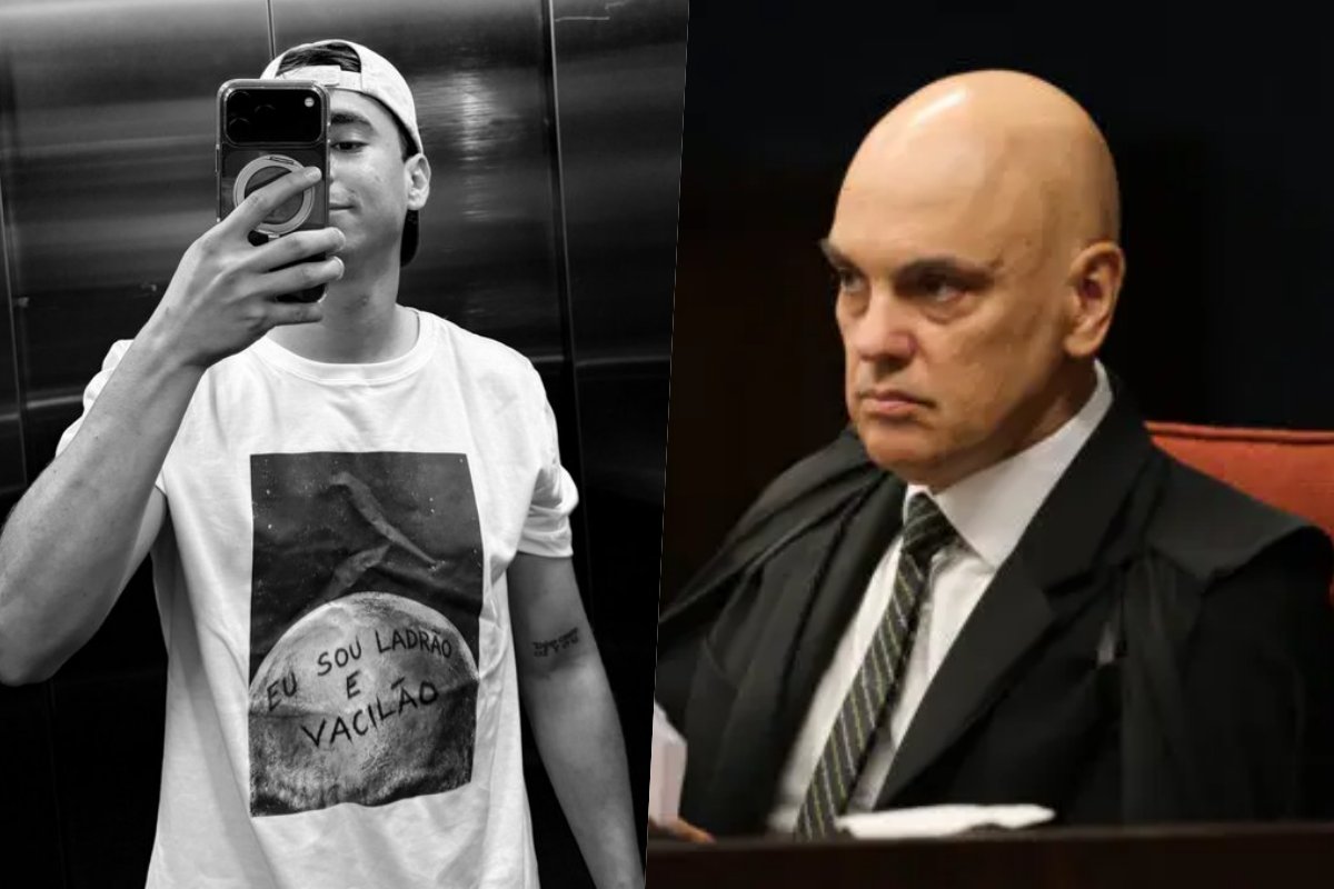 Nikolas Ferreira e Alexandre de Moraes Nikolas Ferreira e Alexandre de Moraes