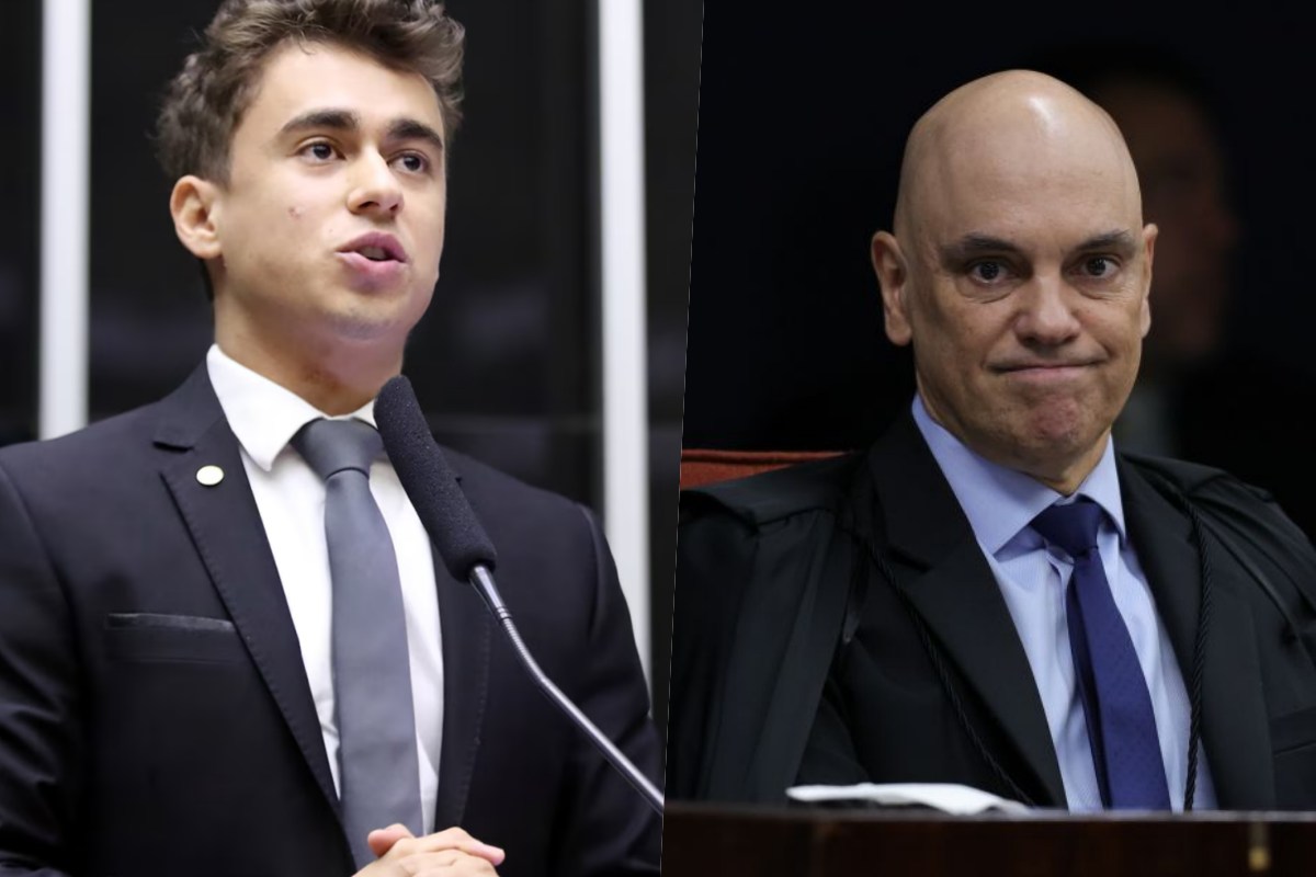 Nikolas Ferreira e Alexandre de Moraes Nikolas Ferreira e Alexandre de Moraes