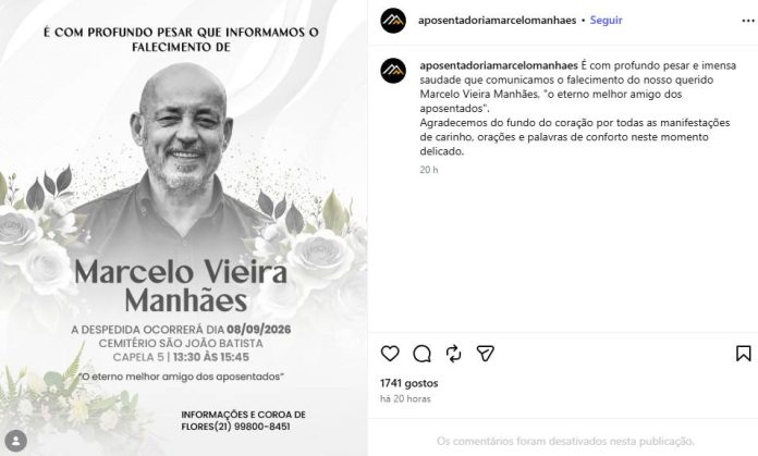Post da equipe de Marcelo Manhãs