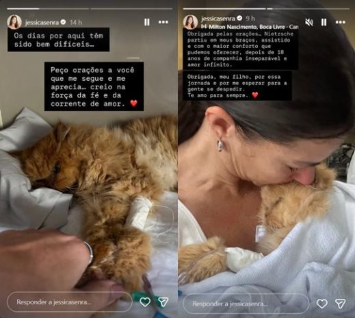 Post da Jessica Senra Post da Jessica Senra (Reprodução: Instagram)