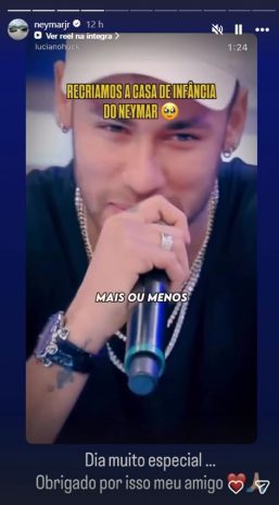 Post do Neymar Post do Neymar (Reprodução: Instagram)
