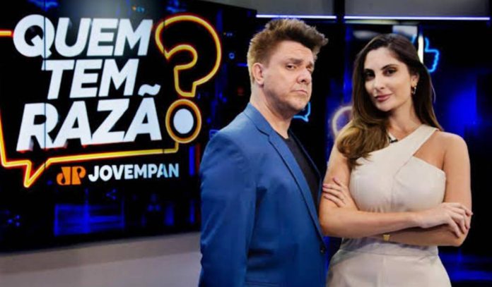 Quem Tem Razão Quem Tem Razão? com Oscar Filho e Paula Nobre - Foto: Divulgação/Jovem Pan