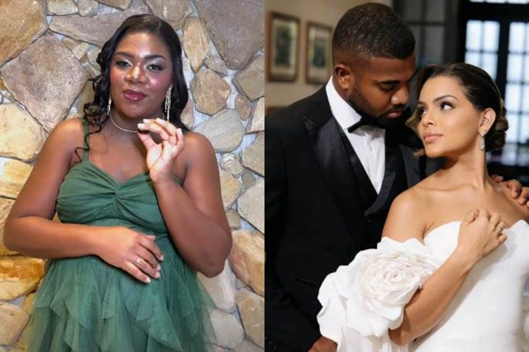 Sem esforço, irmã de Davi Brito ganha o tradicional buquê no casamento do ex-BBB