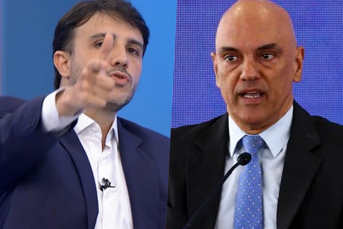 Renan Santos e Alexandre de Moraes Renan Santos e Alexandre de Moraes