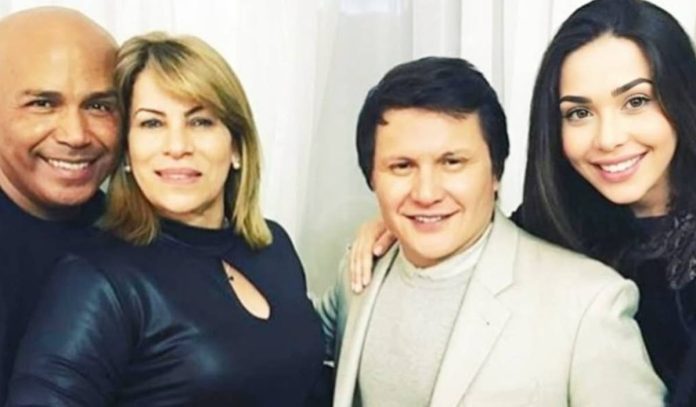 Rick e Geralda Helena com Giovanni e Anna Carolina Morais
