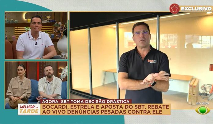 Rodrigo Bocardi no Melhor da Tarde Rodrigo Bocardi no Melhor da Tarde