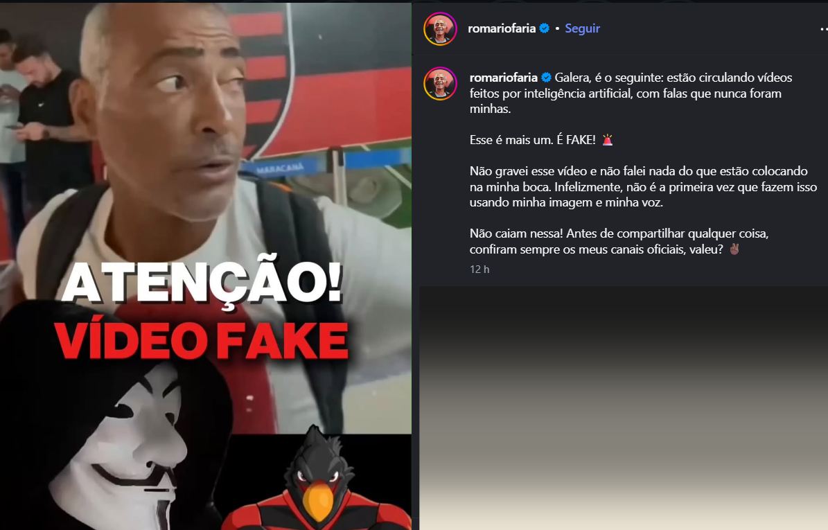 Romário post
