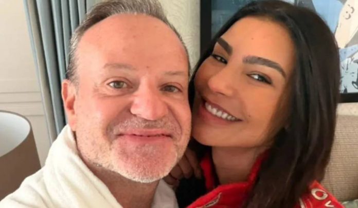 Rubens Barrichello e Cíntia Chagas Rubens Barrichello e Cíntia Chagas
