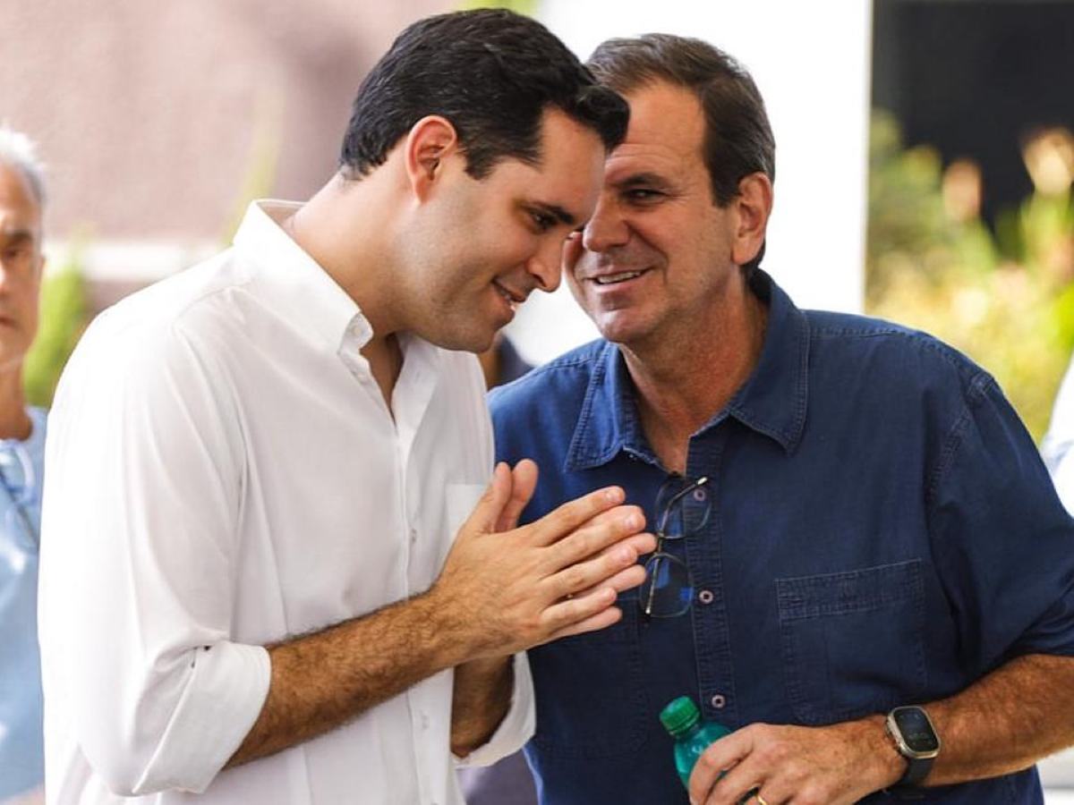 Eduardo Cavaliere ao lado de Eduardo Paes Eduardo Cavaliere ao lado de Eduardo Paes. Foto: @eduardo.cavaliere via Instagram
