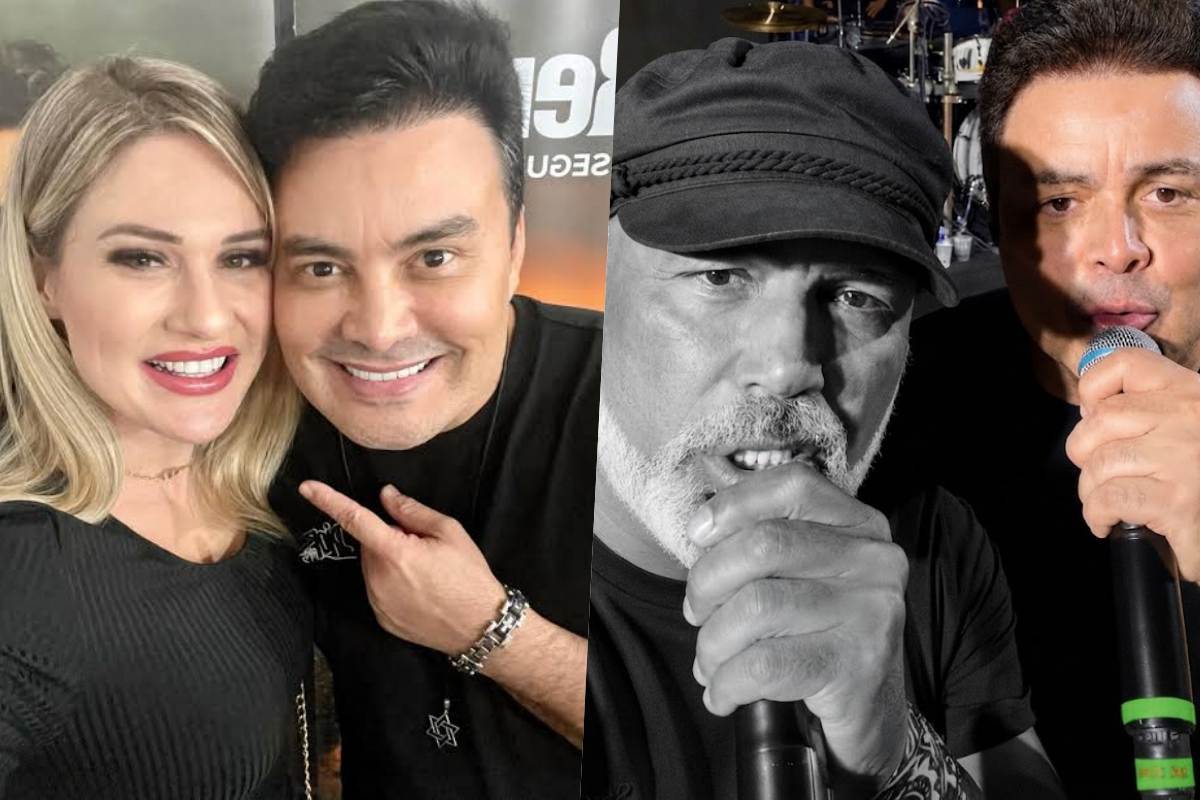 Thereza, Renner e Rick Thereza, Renner e Rick