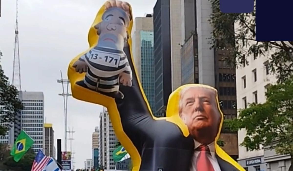 Trump e Lula Trump e Lula