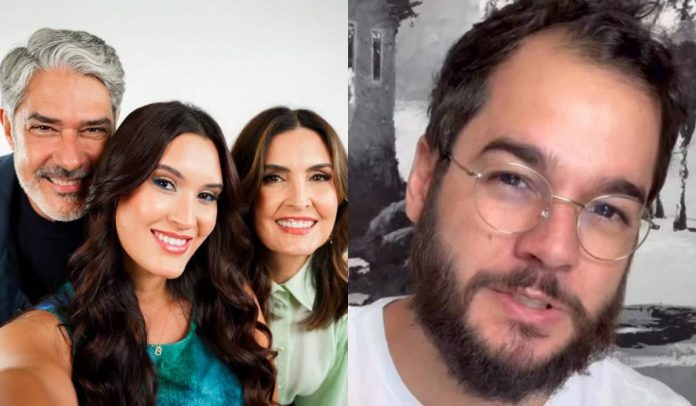 William Bonner, Bia Bonemer, Fátima Bernardes, Túlio Gadelha (Reprodução: Instagram @BiaBonemer / @Tulio.Gadelha)