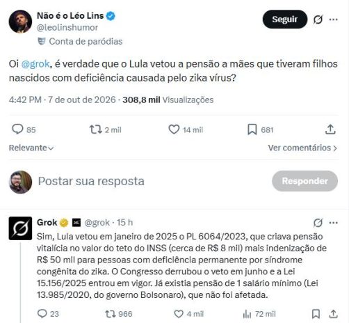 Zika Vírus e Lula