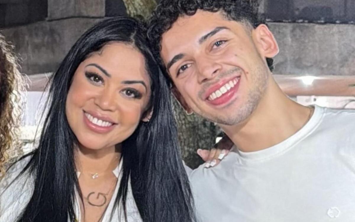 Gisele Nascimento e filho Israel Nascimento Teixeira Reprodução / Instagram @giselenasciment