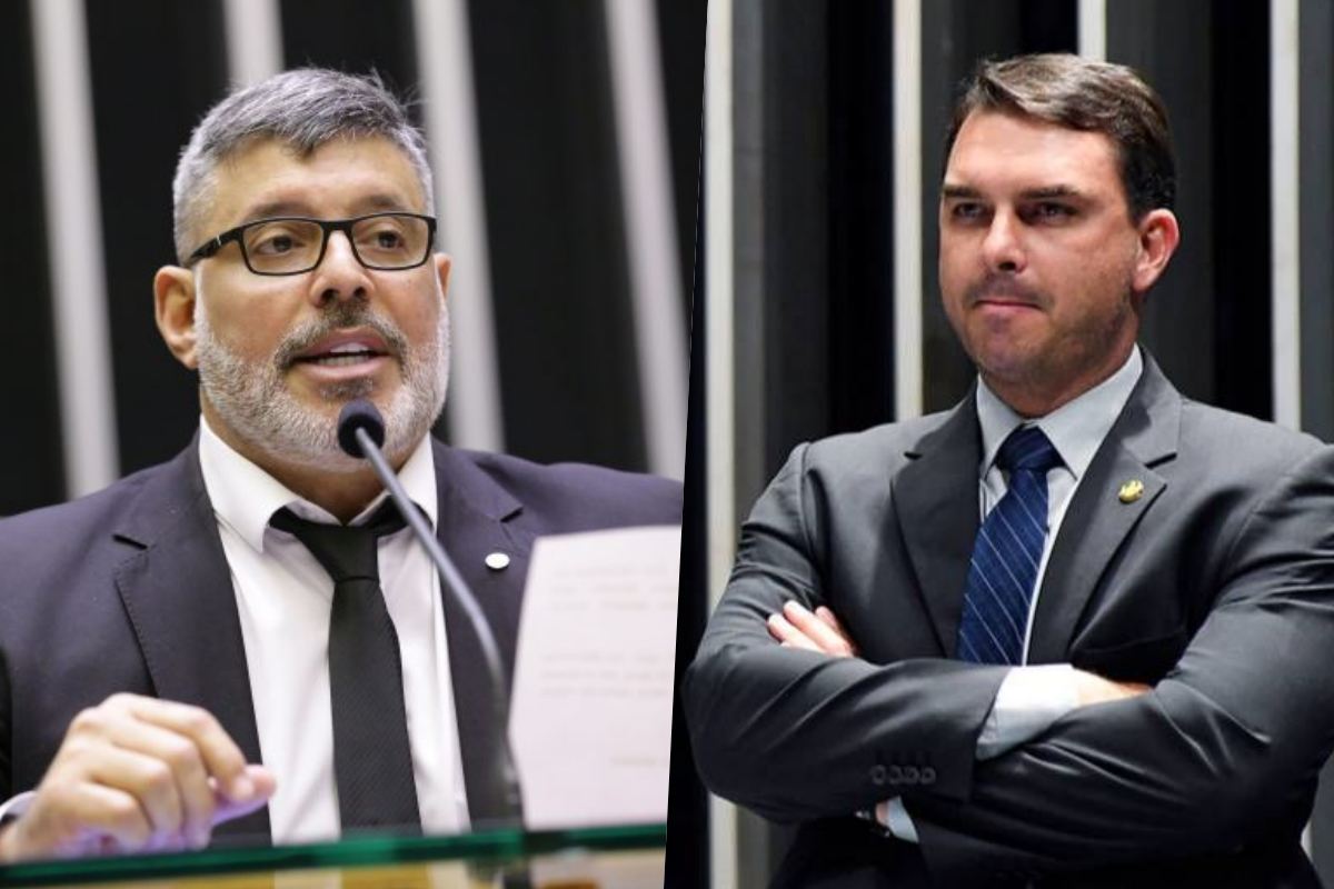Alexandre Frota e Flávio Bolsonaro Alexandre Frota e Flávio Bolsonaro