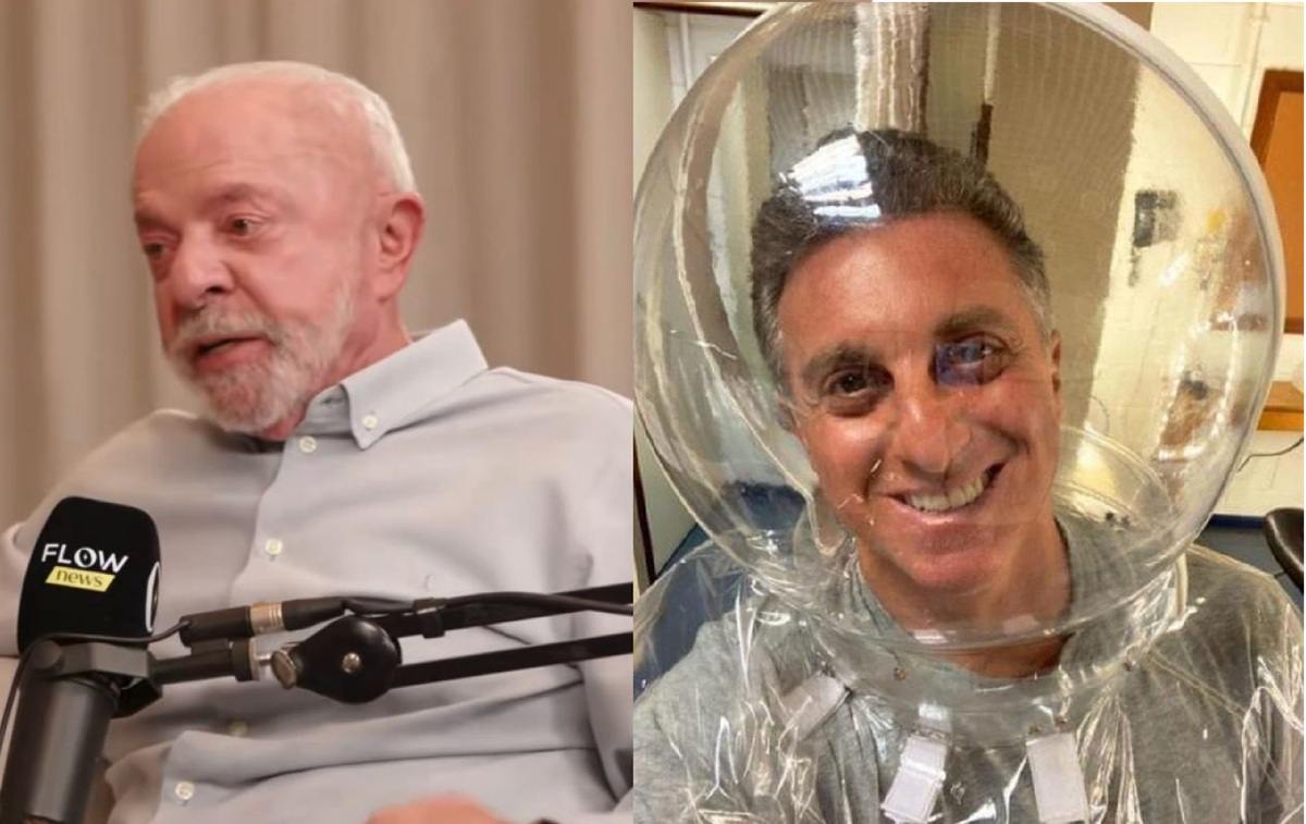 Lula e Luciano Huck Lula e Luciano Huck (Foto: Reprodução/ Flow Podcast/ Instagram @lucianohuck)