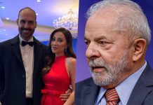 Esposa de Eduardo Bolsonaro resgata acusação histórica contra Lula