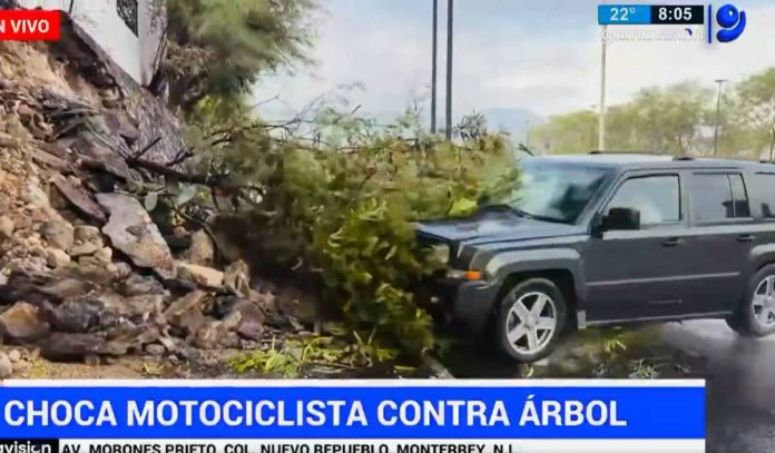 Jornalista e cinegrafista atropelados ao vivo Jornalista e cinegrafista atropelados ao vivo - Foto: Reprodução/Gamavisión