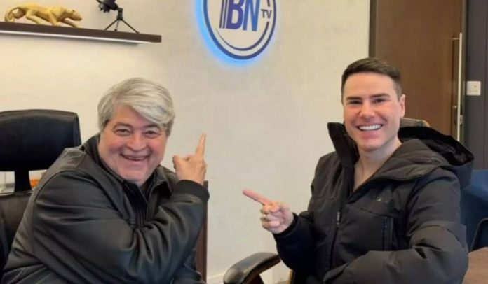 José Luiz Datena e Luiz Bacci na BNTV José Luiz Datena e Luiz Bacci na BNTV