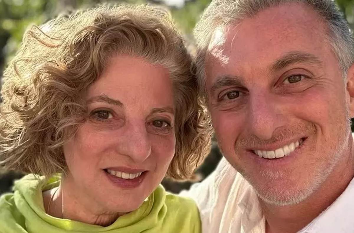 Luciano Huck e a mãe - Instagram