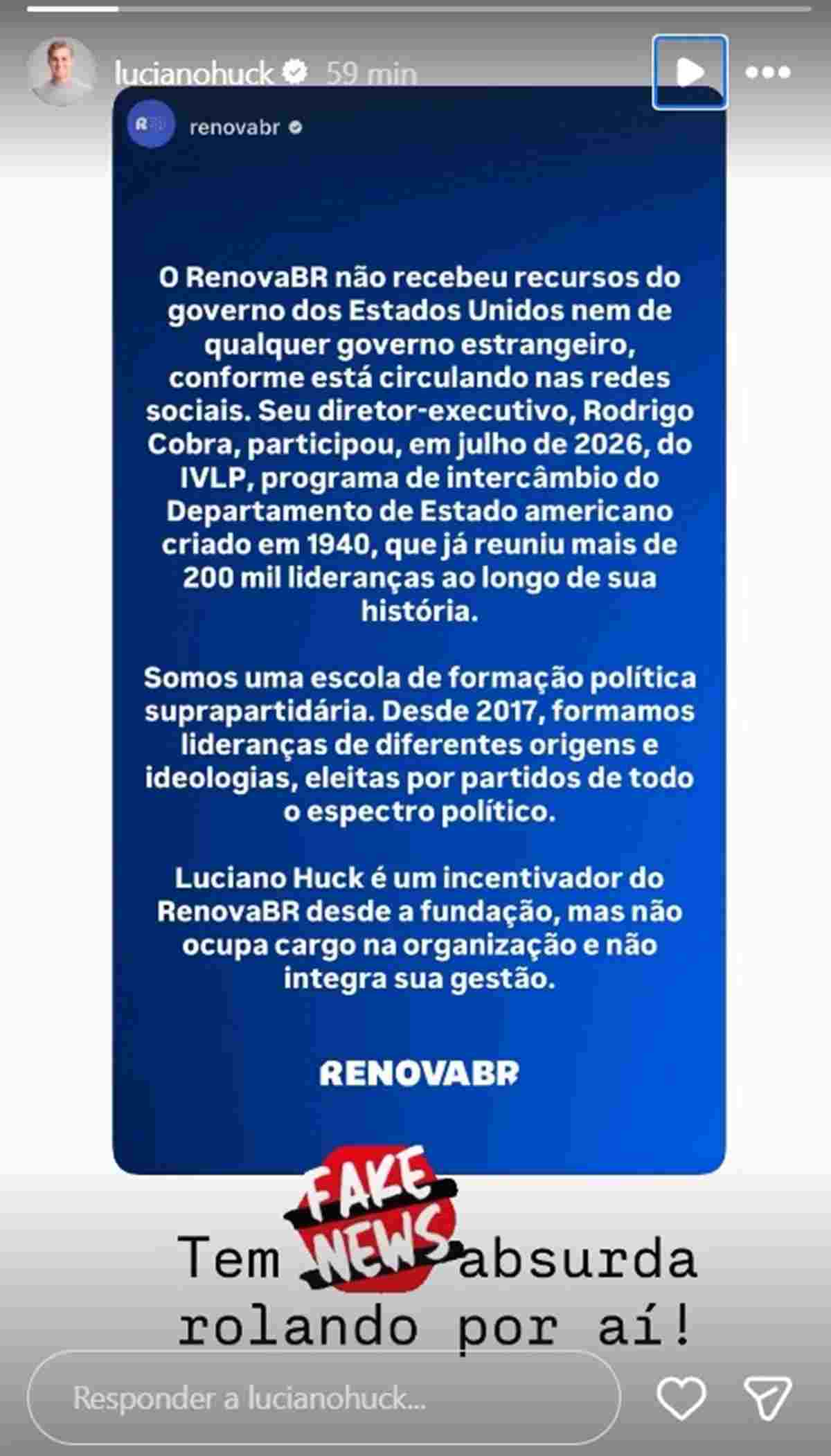 Luciano Huck stories