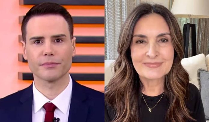 Luiz Bacci e Fátima Bernardes Luiz Bacci e Fátima Bernardes