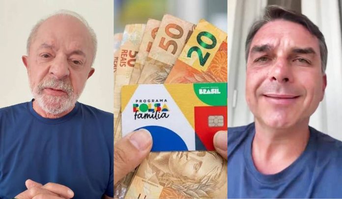 Lula, Bolsa Família e Flávio Bolsonaro Lula, Bolsa Família e Flávio Bolsonaro