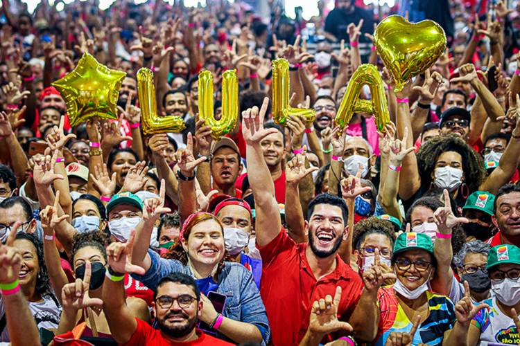 Lula campanha com L - Ricardo Stuckert