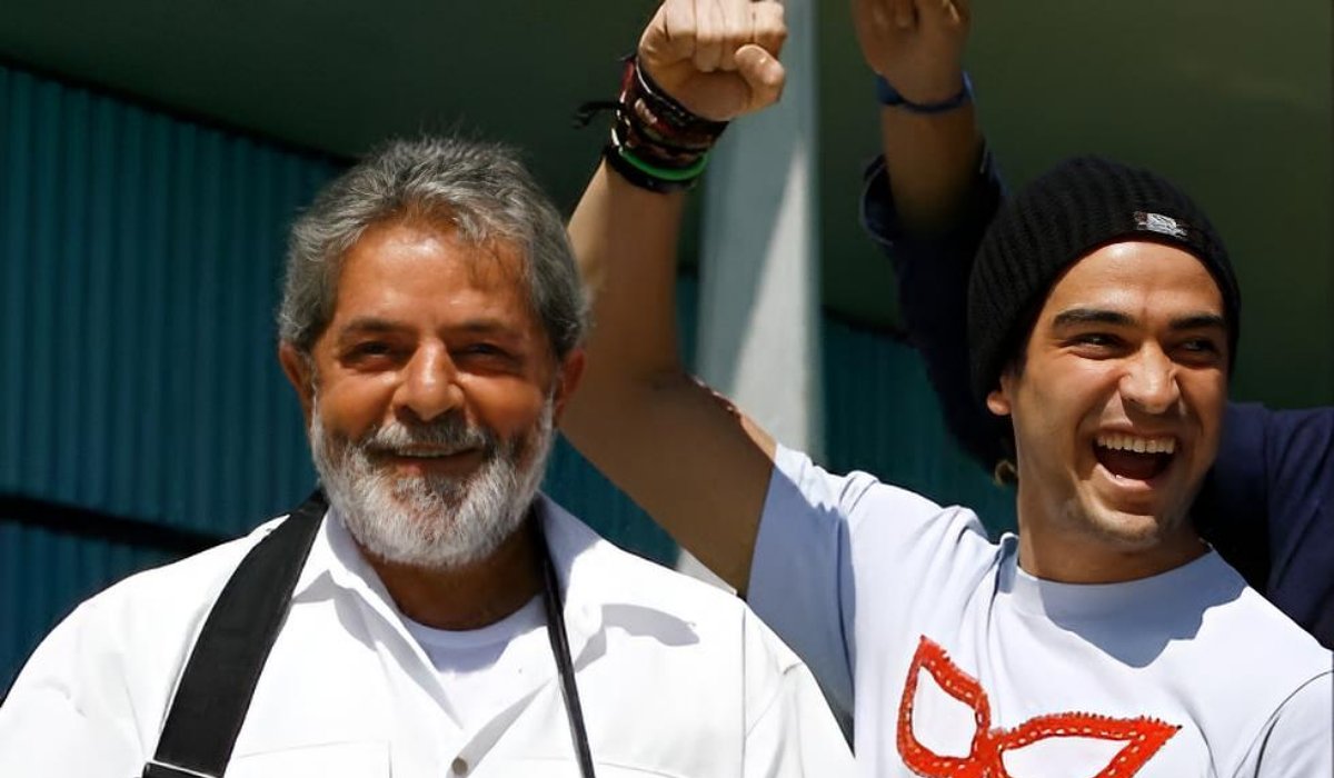 Lula e Alfonso Herrera Lula e Alfonso Herrera