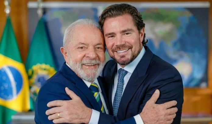Lula e Daniel Vorcaro Lula e Daniel Vorcaro
