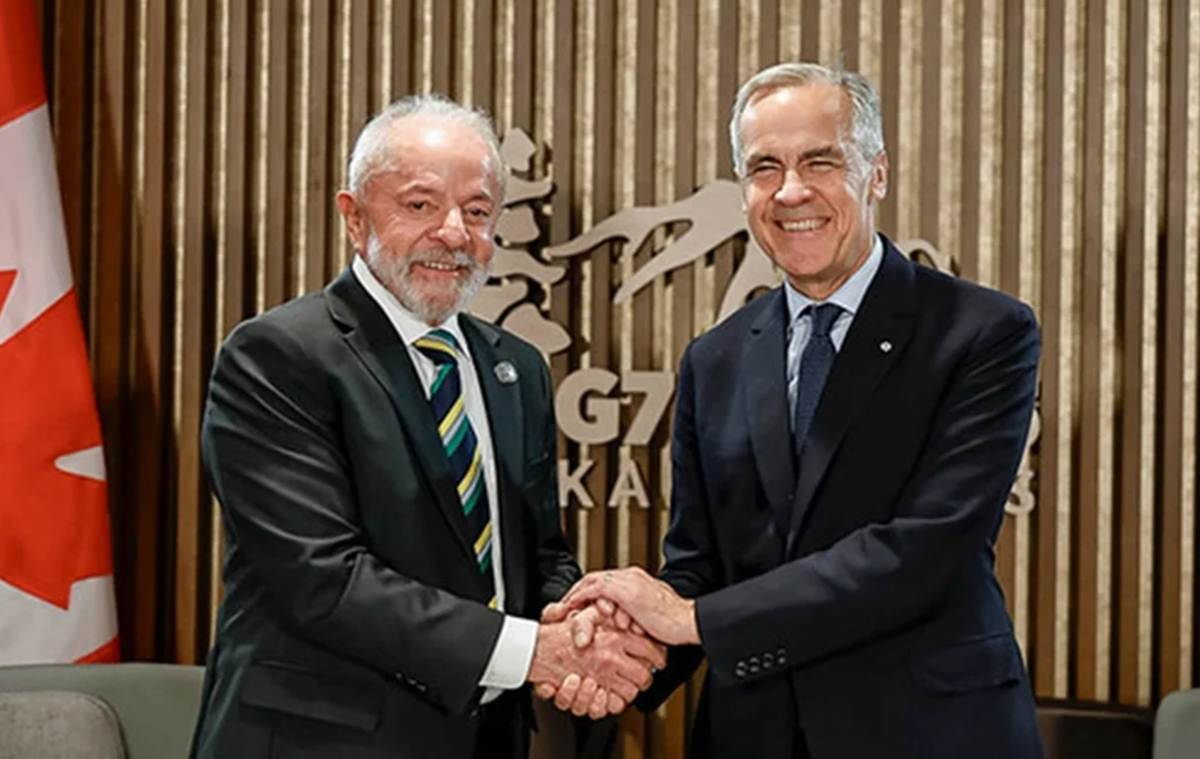 Lula e Mark Carney - PR