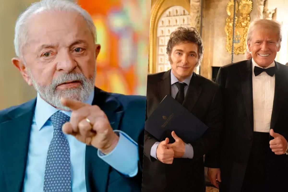 Lula, Javier Milei e Donald Trump Lula, Javier Milei e Donald Trump
