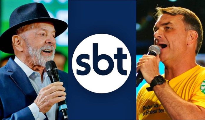 Lula, SBT e Flávio Bolsonaro Lula, SBT e Flávio Bolsonaro