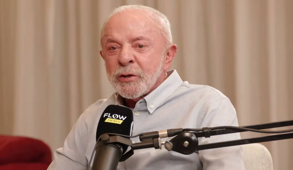 Lula - Foto: Reprodução/Canal Flow Podcast