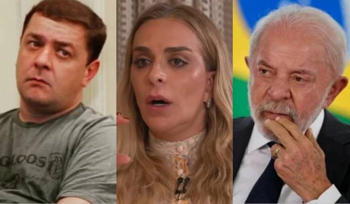 Lulinha, Roberta Luchsinger e Lula