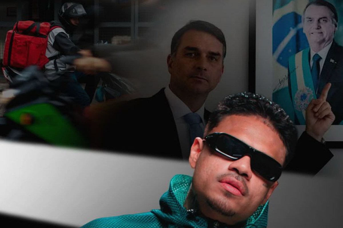 MC Cabelinho, Flávio e Jair Bolsonaro MC Cabelinho, Flávio e Jair Bolsonaro