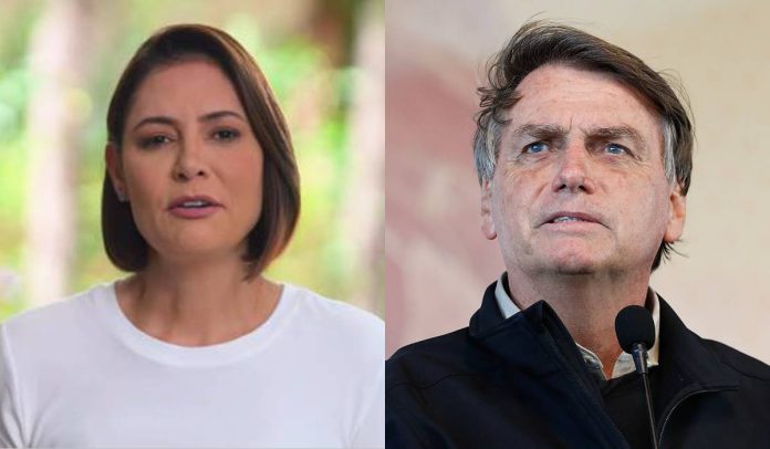 Michelle e Jair Bolsonaro Michelle e Jair Bolsonaro