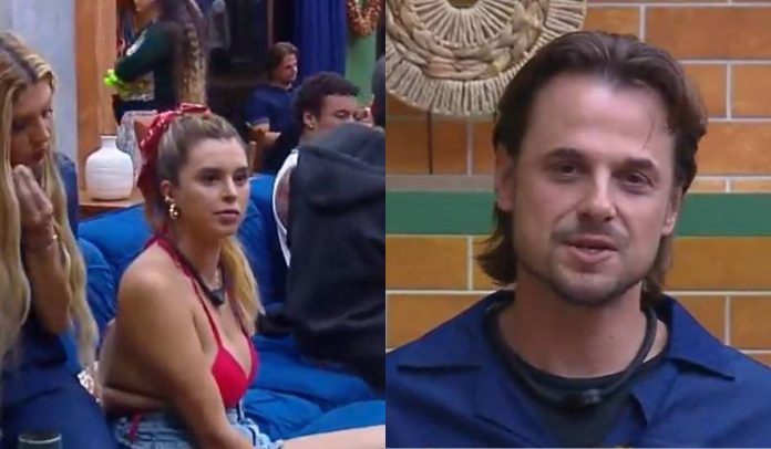 Mônica e Daniel Erthal em A Fazenda 18