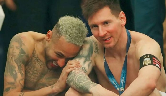 Neymar e Messi Neymar e Messi
